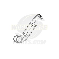 W0002010  -  Radiator Hose - Upper Front (L4B - 3.9L Cummins)